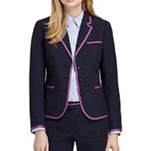 Brooks Brothers Red Fleece Blazer Pinstripe 3 Button Heritagecore Preppy Prep